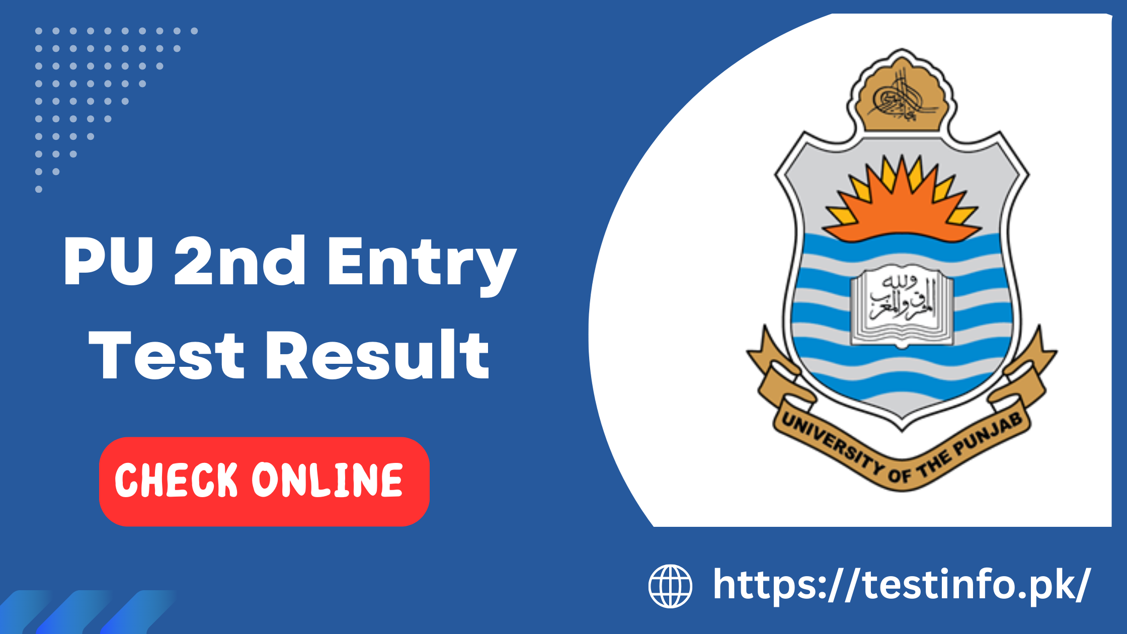 PU 2nd Entry Test Result