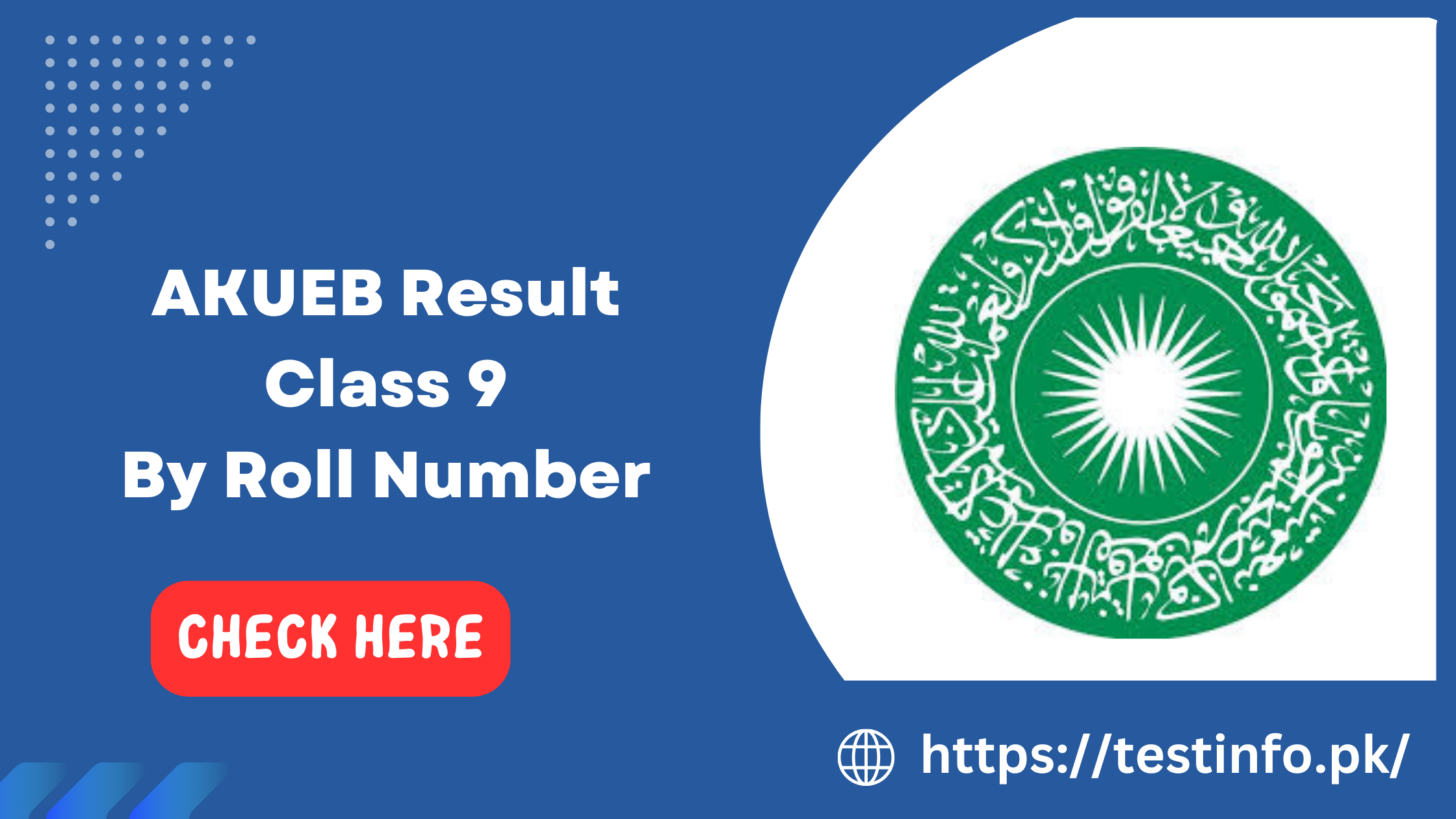 AKUEB Result Class 9 By Roll Number