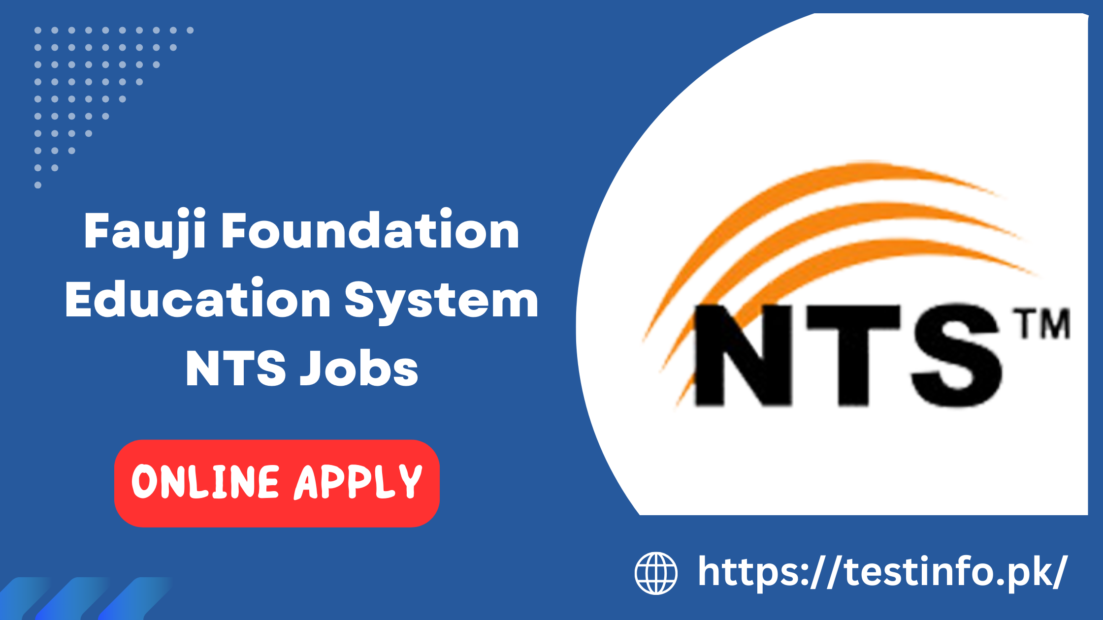 Fauji Foundation Education System NTS Jobs