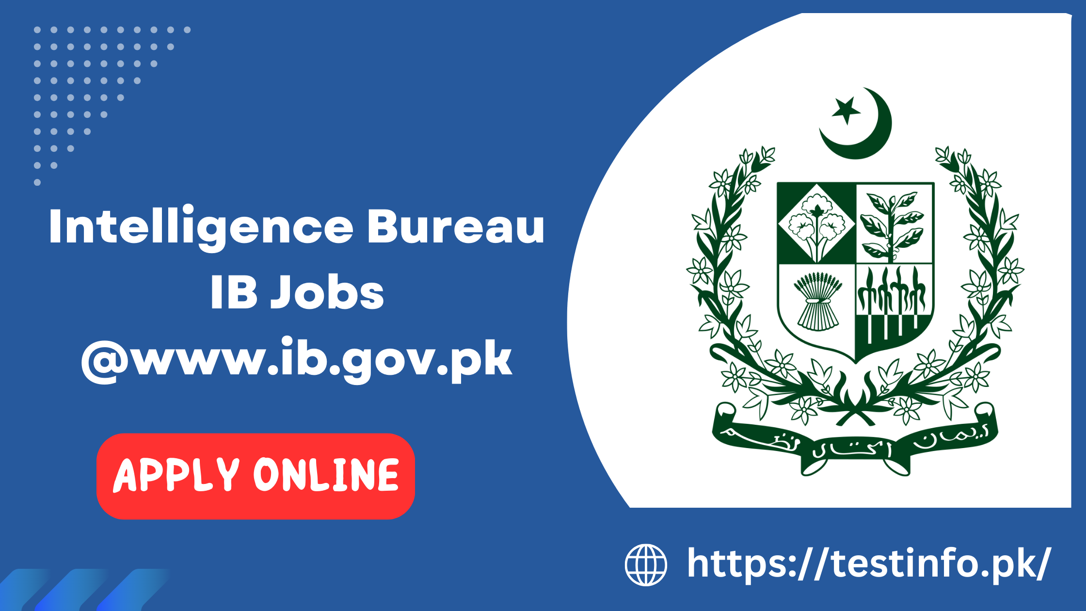 Intelligence Bureau Jobs @www.ib.gov.pk