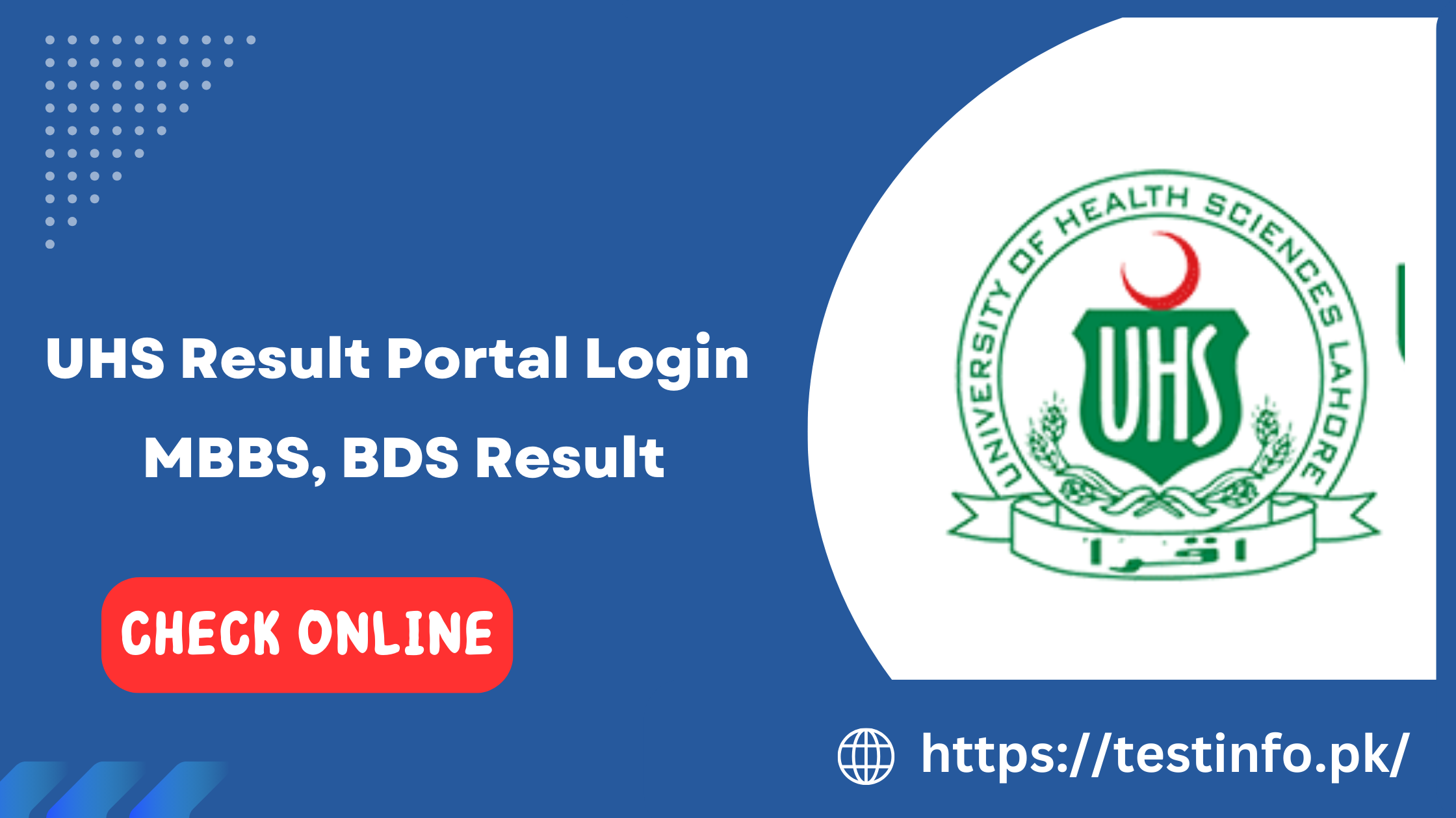 UHS Result Portal Login