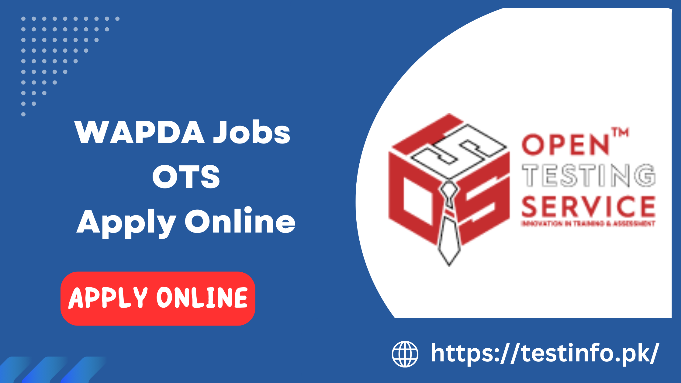 WAPDA Jobs 2024 OTS Apply Online