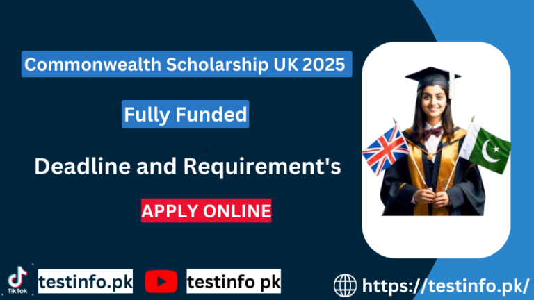 Commonwealth Scholarship in UK 2025 Apply Online Application Process Fully Funded