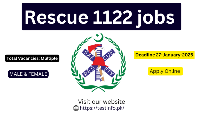 Rescue 1122 Jobs 2025