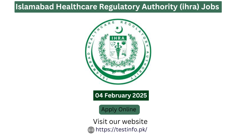 Islamabad Healthcare Regulatory Authority (ihra) Jobs