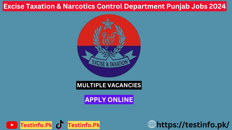 Excise Taxation & Narcotics Control Department Punjab Jobs