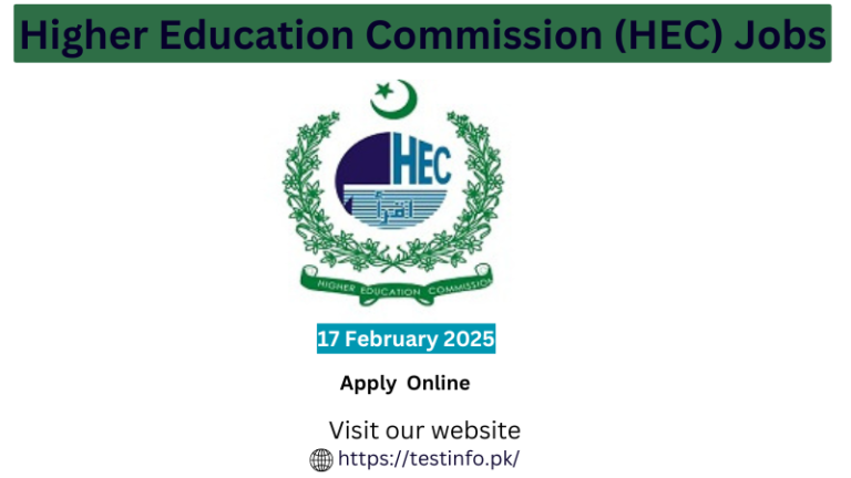 Higher Education Commission (HEC) Jobs January 2025 Apply Online Contract Base and  Regular Basis