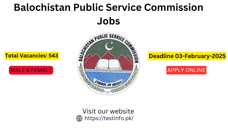 Balochistan Public Service Commission Jobs