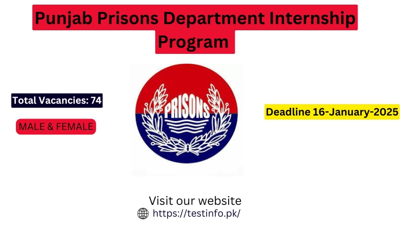 Punjab Prisons Department Internship Program