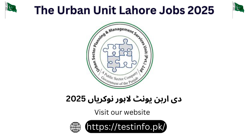 Urban Unit Lahore Jobs 2025