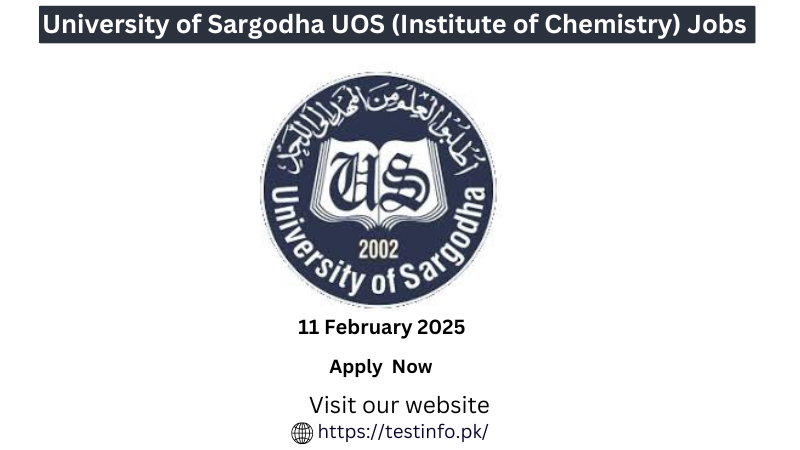 University of Sargodha UOS (Institute of Chemistry) Jobs