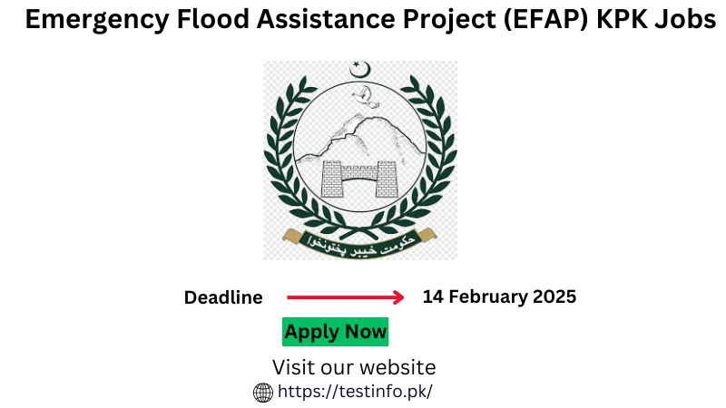 Emergency Flood Assistance Project (EFAP) KPK Jobs 2025