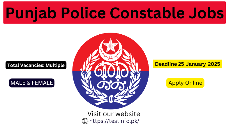 Punjab Police Constable Jobs 2025