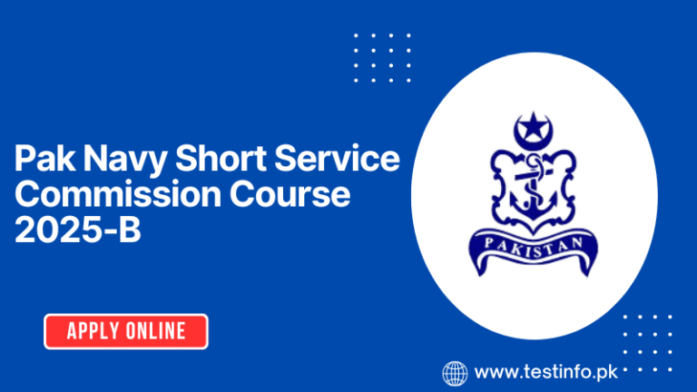 Join Pak Navy Through Short Service Commission Course 2025-B