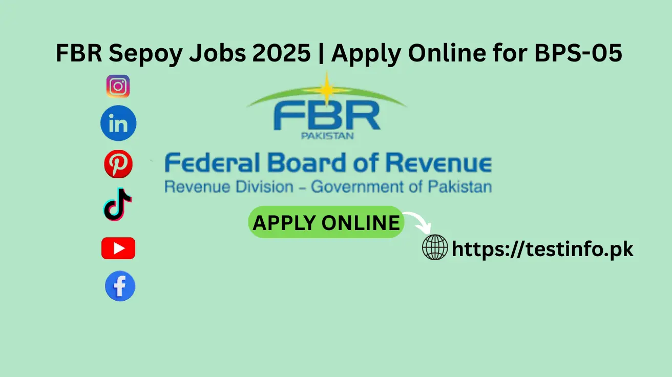 FBR Sepoy Jobs 2025