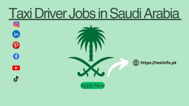 Taxi Driver Jobs in Saudi Arabia