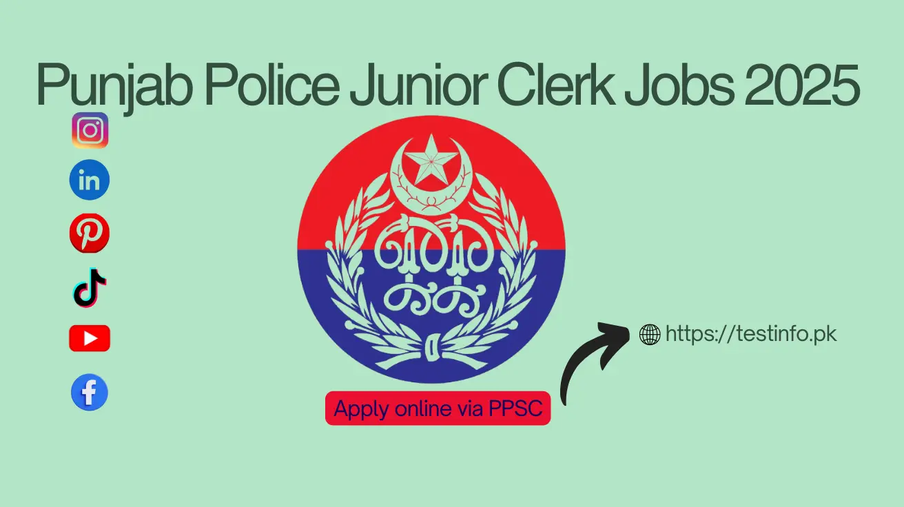 Punjab Police Junior Clerk Jobs 2025