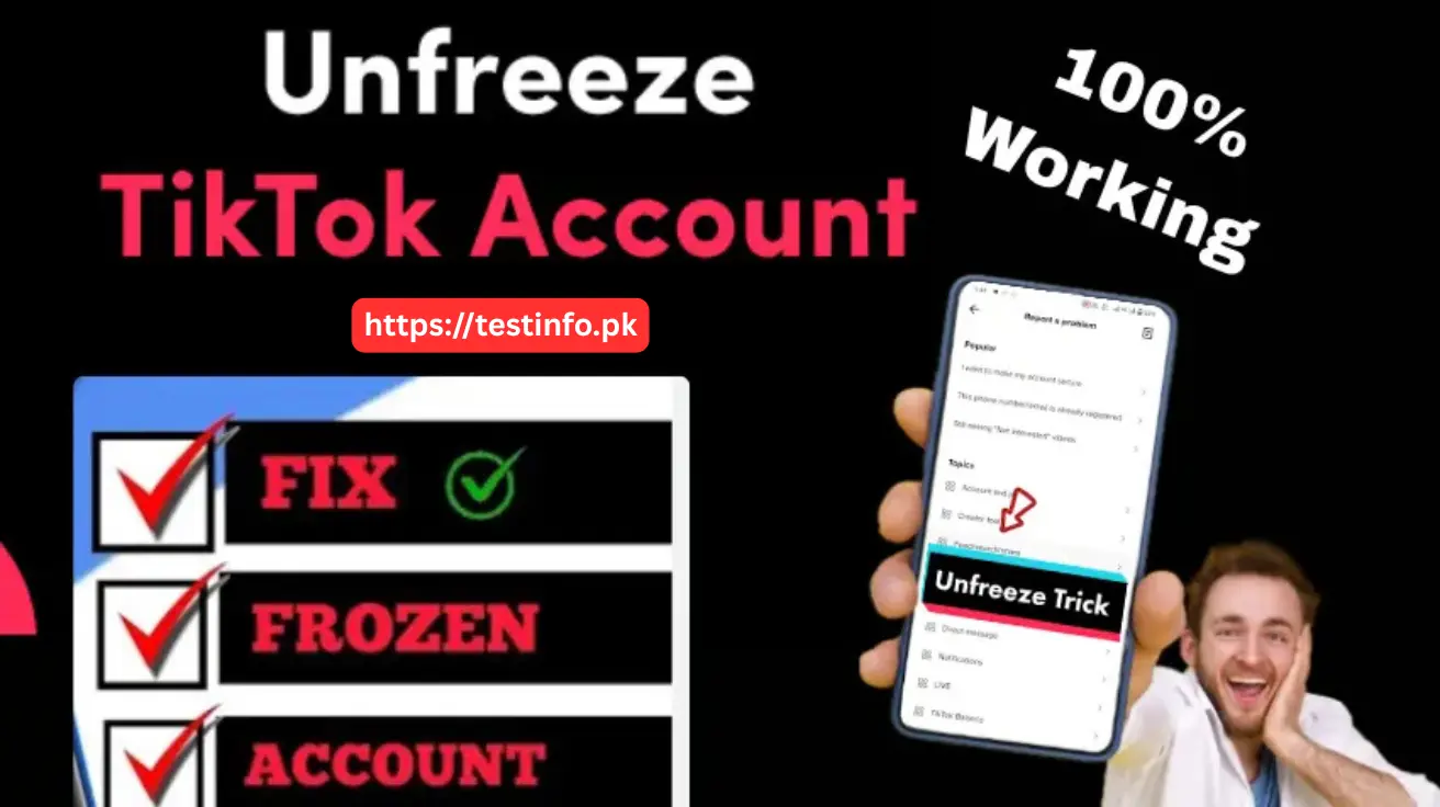 Unfreeze TikTok Account