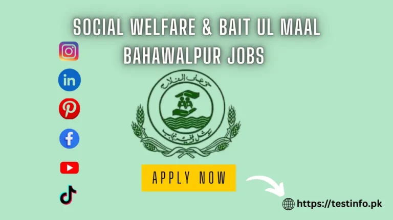 Social Welfare & Bait ul Maal Bahawalpur Jobs
