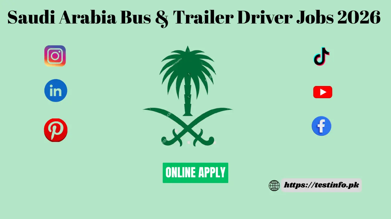 Saudi Arabia Bus & Trailer Driver Jobs 2026